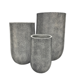 Forma Stoneware Planter Set (3-Piece)